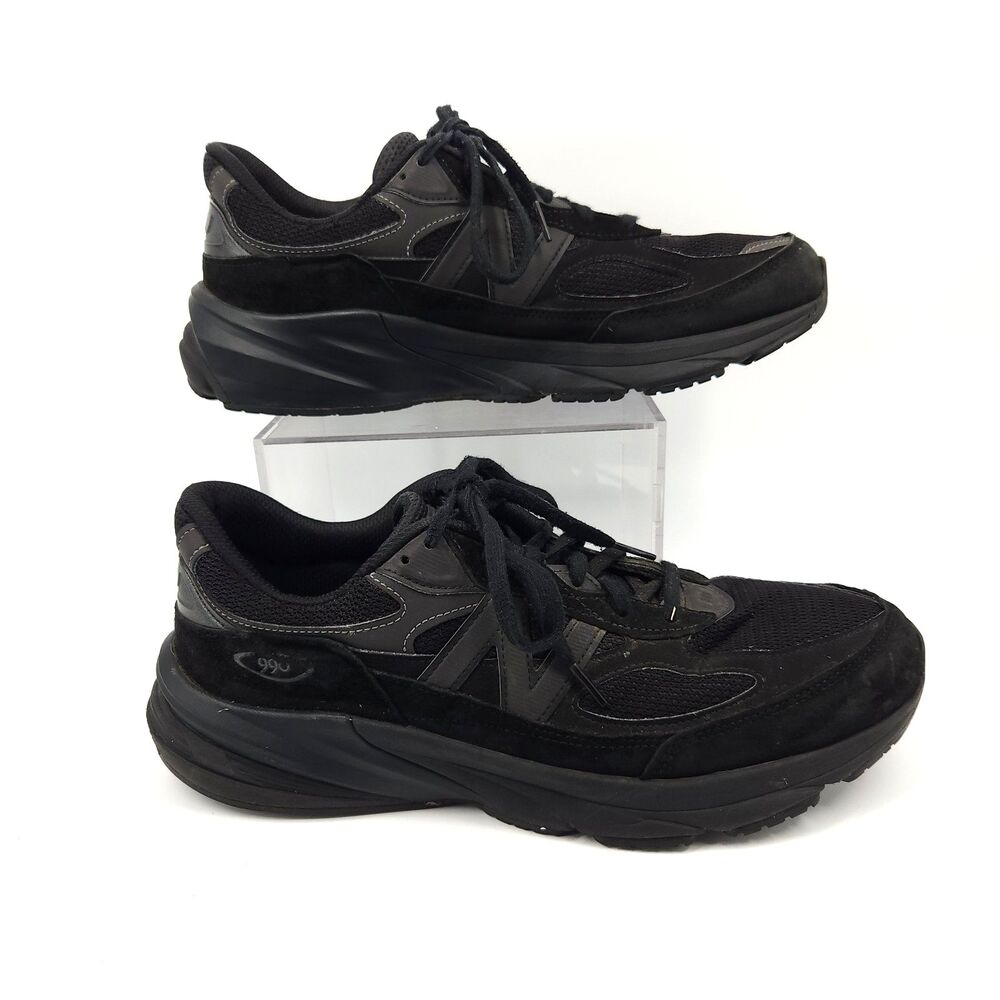 New Balance 990v6 Shoes Men Size 12 Made in USA Triple Black